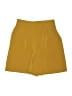 Uniqlo Solid Yellow Shorts Size XS - photo 1