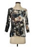 Patchington Gray 3/4 Sleeve Top Size S - photo 1