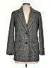 Everlane Houndstooth Gray Wool Blazer Size 00 - photo 1