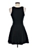 Decree Solid Black Cocktail Dress Size M - photo 2