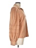 Design History 100% Cotton Tan Long Sleeve Blouse Size L - photo 4