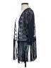 Divided by H&M 100% Polyamide Gray Kimono Size S - photo 5
