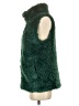 Talbots 100% Polyester Green Faux Fur Vest Size XS - photo 5