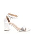 CL by Laundry Silver Sandals Size 8 1/2 - photo 1