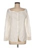Theory Ivory Long Sleeve Blouse Size M - photo 1