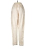 Indah 100% Viscose Ivory Casual Pants Size M - photo 2