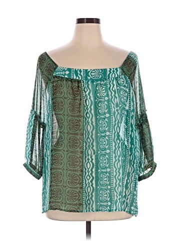 Ninety 3/4 Sleeve Blouse (view 1)