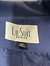 Le Suit 100% Polyester Blue Blazer Size 10 Petite - photo 6