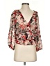 Joie Red 3/4 Sleeve Blouse Size S - photo 1