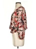 Joie Red 3/4 Sleeve Blouse Size S - photo 5