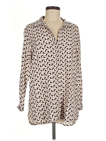 Rock Flower Paper Long Sleeve Blouse (view 1)