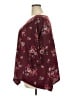 Green Envelope Burgundy Short Sleeve Top Size 2X - photo 5
