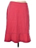 Cato Solid Red Casual Skirt Size 8 - photo 1