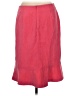 Cato Solid Red Casual Skirt Size 8 - photo 2