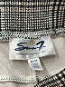 Seven7 Plaid Gray Dress Pants Size M - photo 7