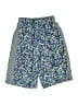 Nike 100% Polyester Print Blue Athletic Shorts Size L (kids) - photo 1