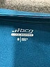 Bcg 100% Polyester Metallic Teal Track Jacket Size S - photo 6