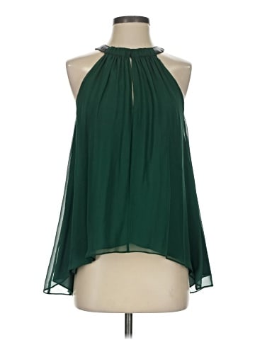 Elizabeth and James Sleeveless Silk Top (view 1)