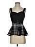 Deletta Black Sleeveless Top Size XS - photo 1