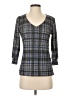 PREMISE Gray Long Sleeve Blouse Size XS - photo 1