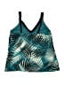 Coco Reef Print Teal Swimsuit Top Size XL - photo 2