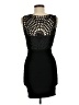 Wow Couture 100% Polyester Black Cocktail Dress Size M - photo 2