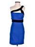 Forever 21 Color Block Blue Cocktail Dress Size S - photo 1