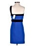 Forever 21 Color Block Blue Cocktail Dress Size S - photo 2