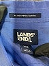 Lands' End 100% Cotton Blue Long Sleeve Button-Down Shirt Size 10 (petite) - photo 7