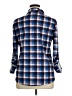 Tacera Plaid Blue 3/4 Sleeve Blouse Size 1XL - photo 2