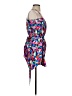 Rubber Duck 100% Polyester Print Blue Cocktail Dress Size S - photo 4