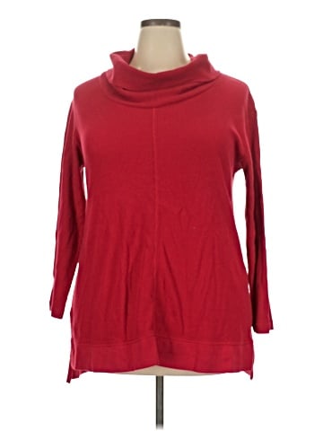 Woman Within Long Sleeve Turtleneck (view 1)