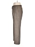 Worth Tweed Brown Wool Pants Size 12 - photo 5