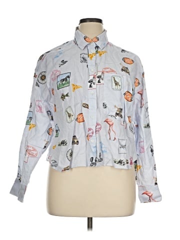 Banana Republic Long Sleeve Blouse (view 1)