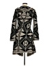 Misia 100% Acrylic Aztec Or Tribal Print Tan Black Cardigan Size M - photo 2