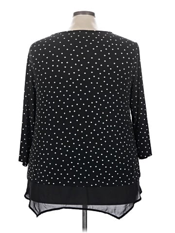 Adrianna Papell 3/4 Sleeve T-Shirt (view 2)