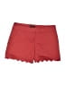 The Limited Solid Red Shorts Size 6 - photo 1