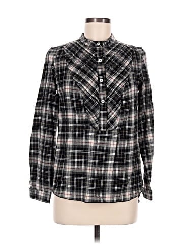 Billy Reid Long Sleeve Blouse (view 1)