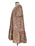 A New Day 100% Polyester Animal Print Brown Casual Dress Size L - photo 5