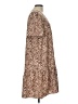 A New Day 100% Polyester Animal Print Brown Casual Dress Size L - photo 4