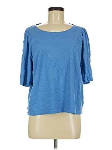 Wrap 3/4 Sleeve Top (view 1)
