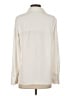 Vince. 100% Polyester Solid Ivory Long Sleeve Blouse Size S - photo 2