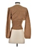 Madewell Brown Long Sleeve Top Size S - photo 2