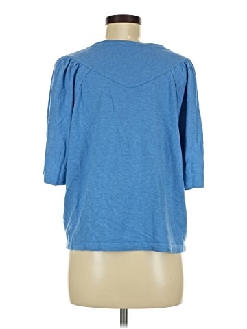 Wrap 3/4 Sleeve Top (view 2)