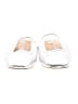 Eric Javits Metallic White Flats Size 9 - photo 2