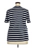 Rafaella Stripes Blue Short Sleeve T-Shirt Size XXL - photo 2