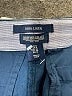 British Khaki 100% Linen Solid Blue Shorts Size 8 - photo 3