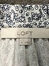 Ann Taylor LOFT 100% Polyester Gray Sleeveless Blouse Size M - photo 7