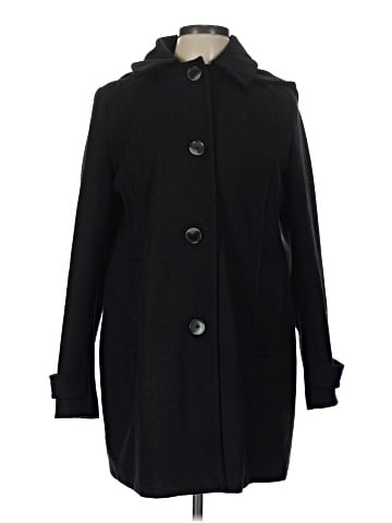St. John's Bay Wool Coat (view 1)