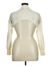 No Comment 100% Acrylic Ivory Long Sleeve Top Size XL - photo 2